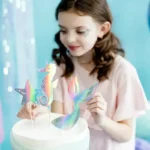 PartyDeco Kaketoppere Mermaid Iriserende – 3 stk - Bilde 2