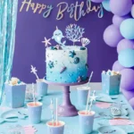 PartyDeco Kaketoppere Narhval – 4 stk - Bilde 2