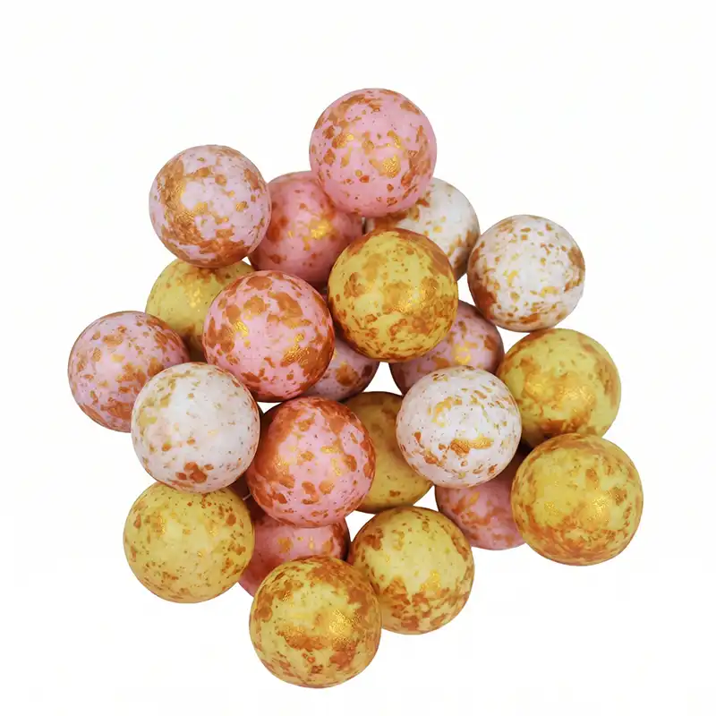 SW860 XL Sjokoladekuler med Hasselnøtt – Multicolor Gull Splash 100 g - Bilde 1